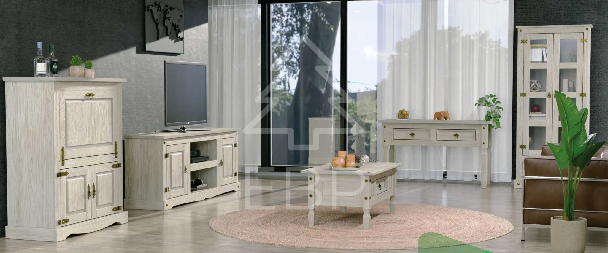Solid Wood Furniture from Brazil for international buyers