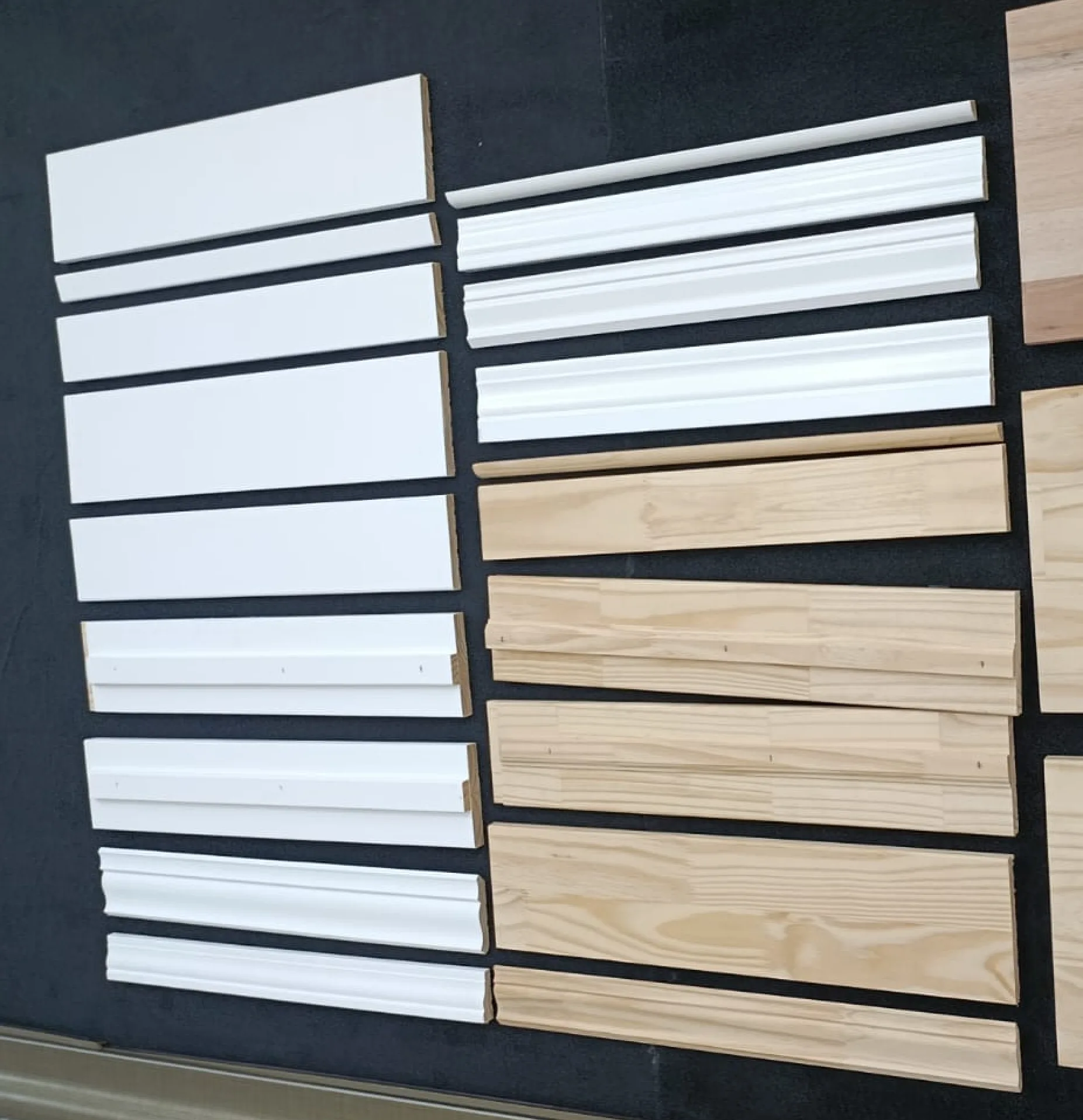 Pine Mouldings from Brazil for international buyers