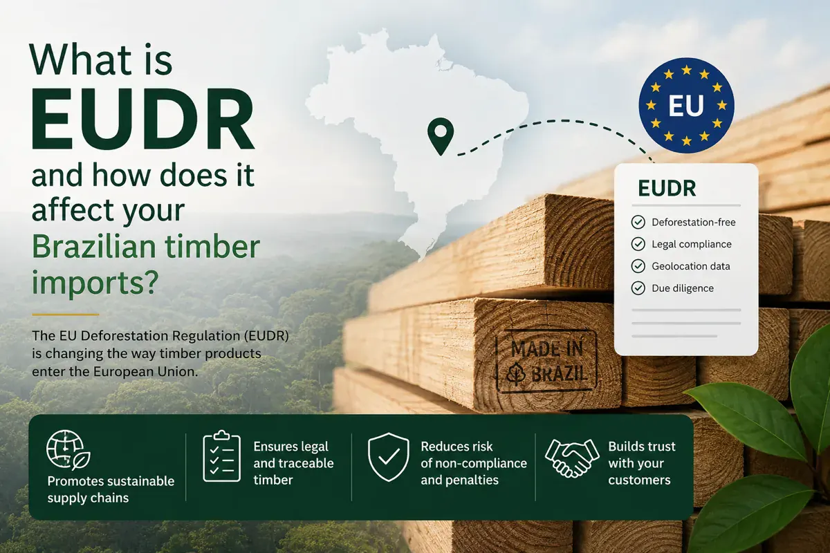 EUDR-Compliant Pine Plywood From Brazil: Importer Guide